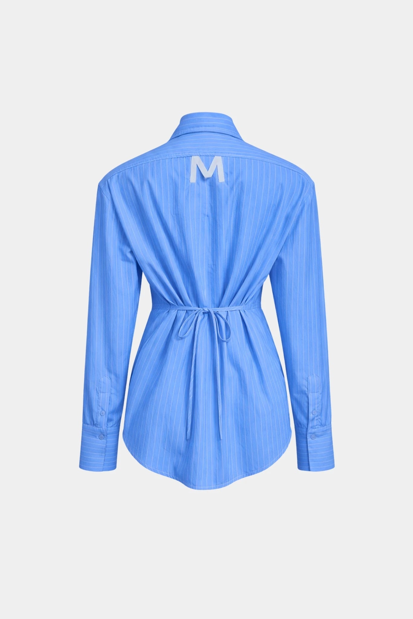 Camisa Listrada em Tricoline Augusta