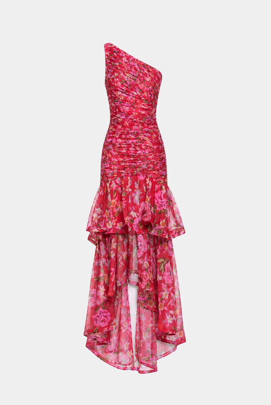 Vestido de Festa Longo Floral