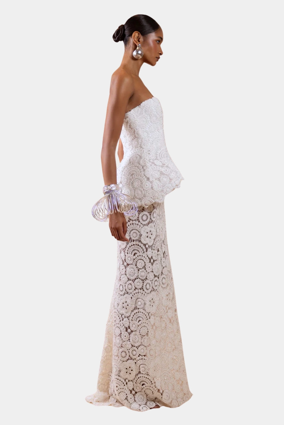 Vestido de Noiva Longo Gal