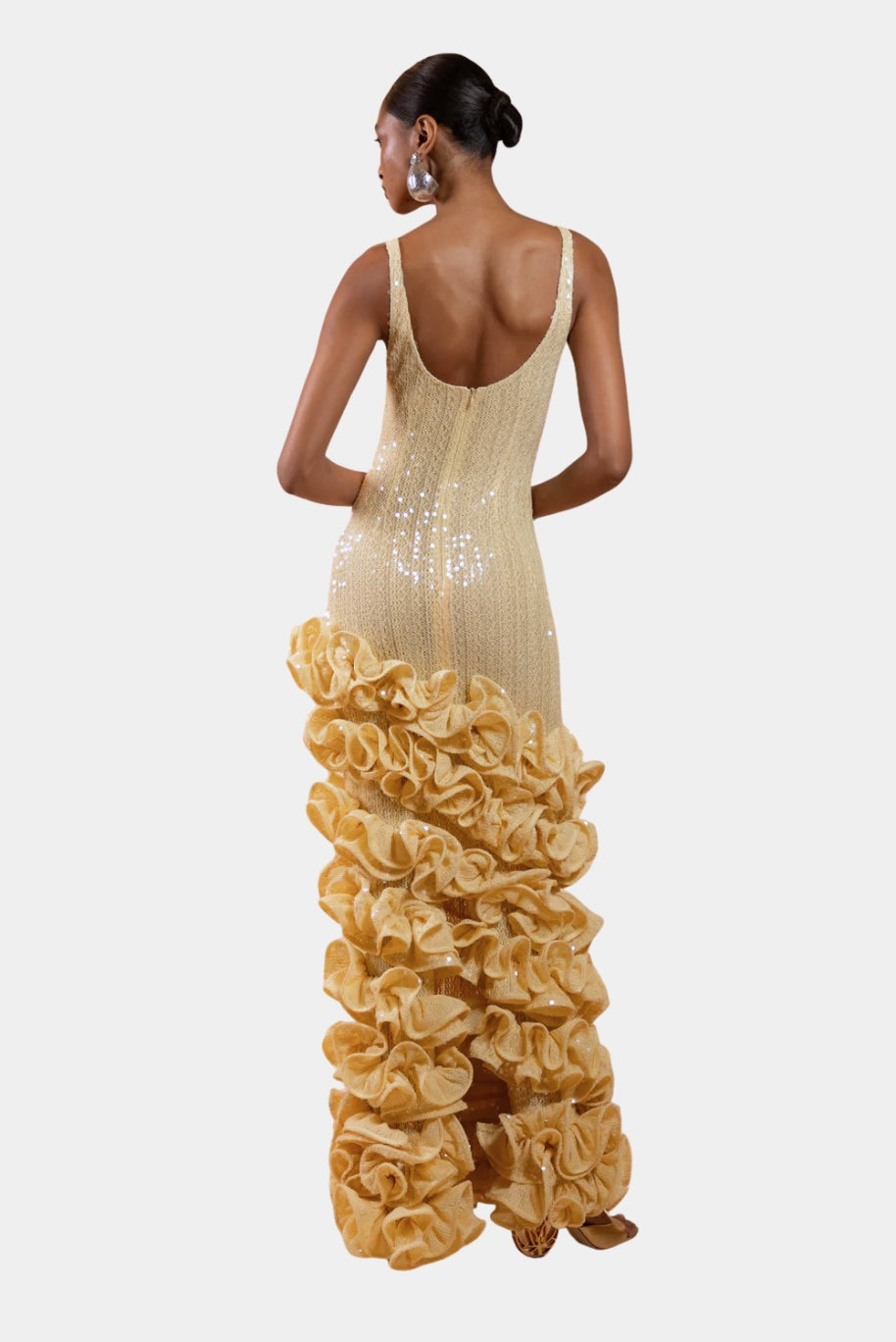 Vestido de Festa Midi Iara Crochê