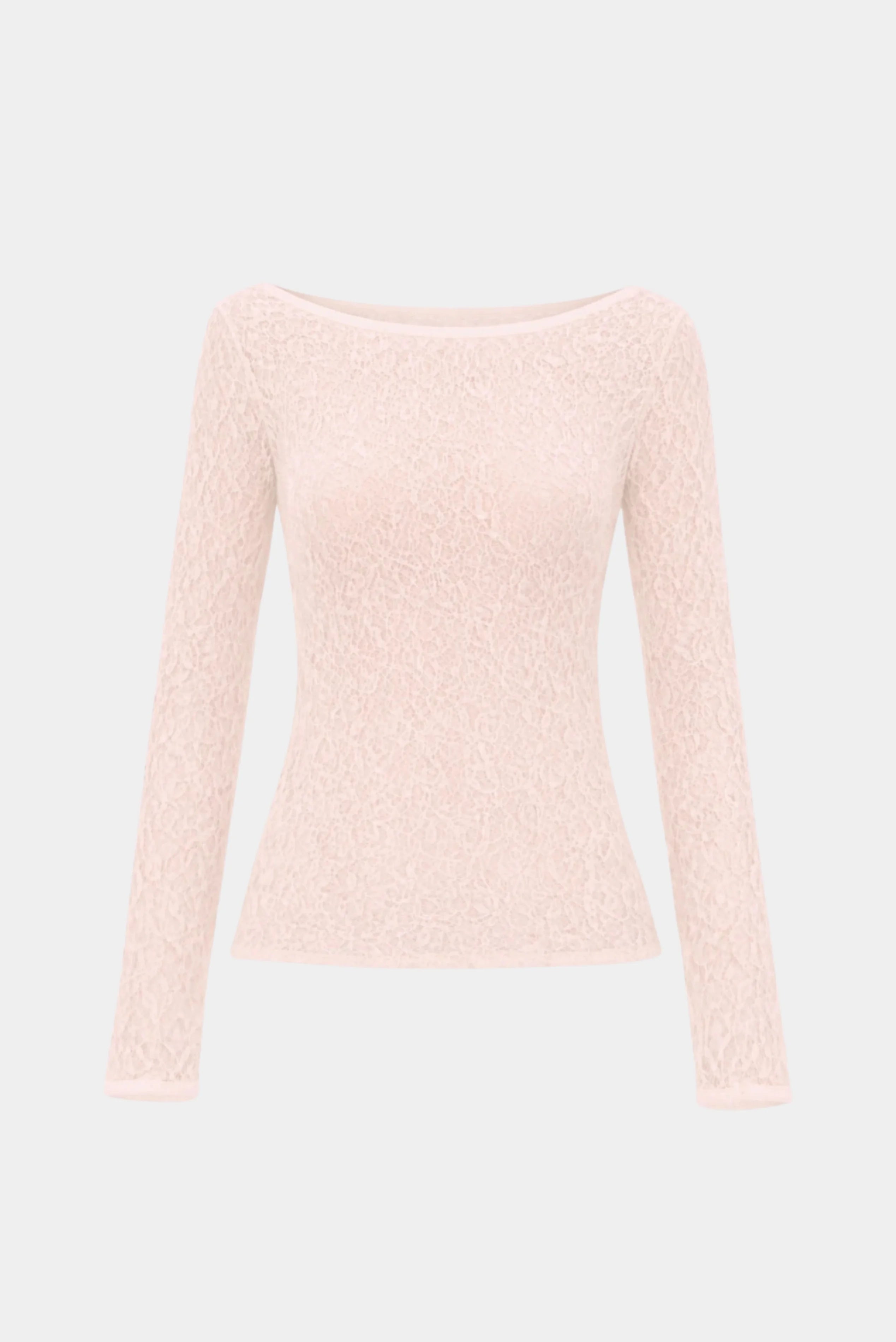 Blusa em Renda Manga Longa Lexy