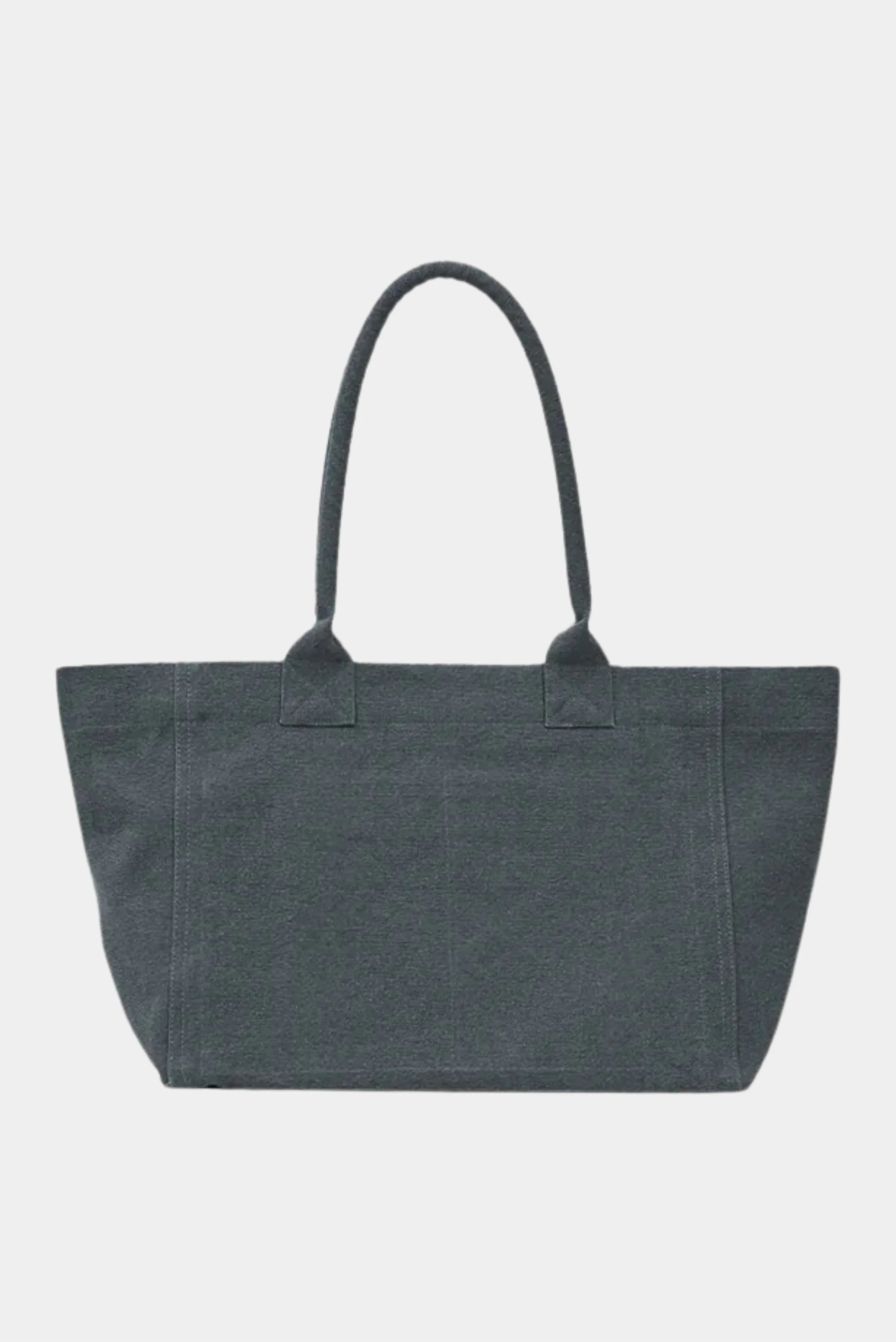 Bolsa tote Isabel Marant Yenky cinza escuro com acabamento minimalista