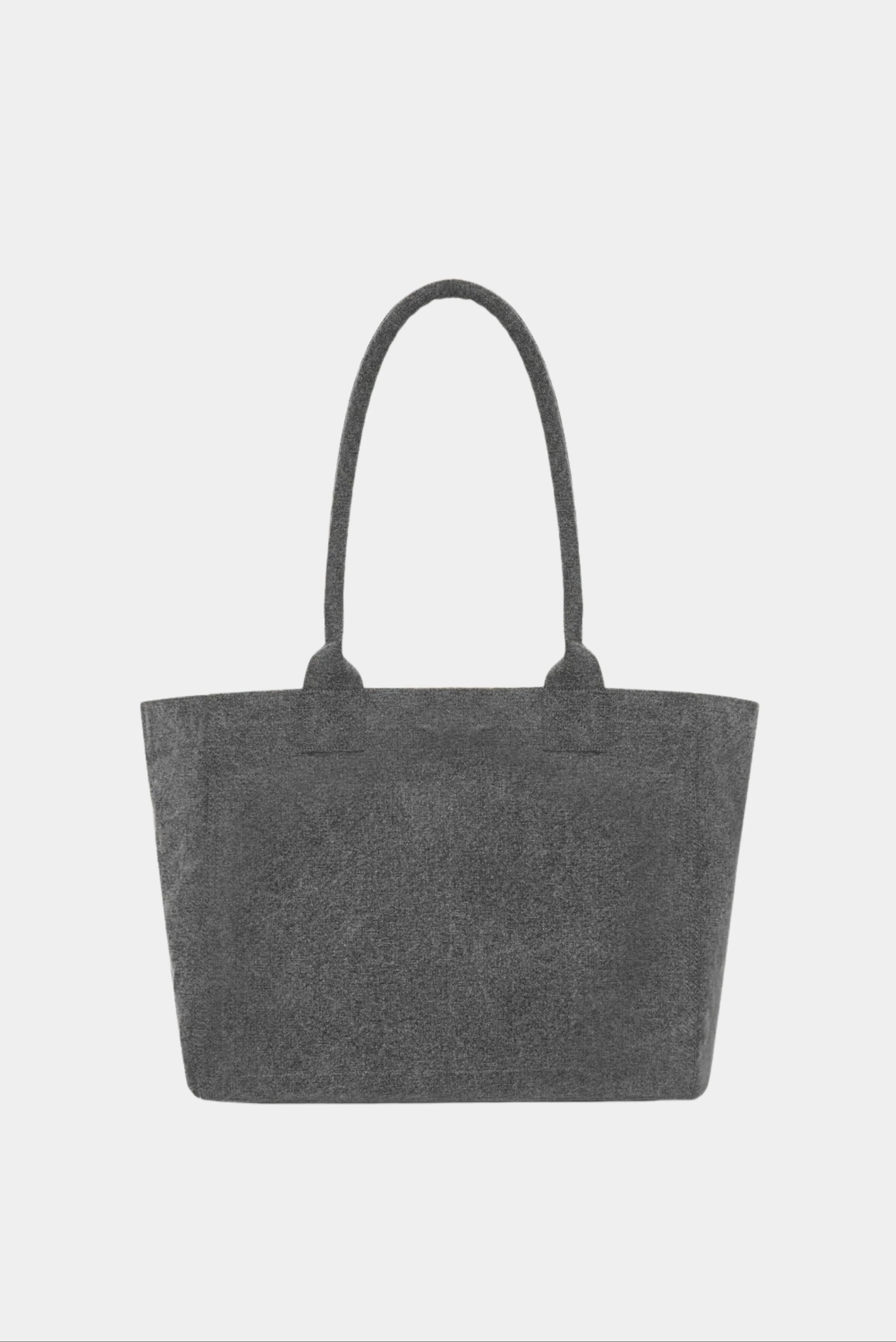Bolsa tote Isabel Marant Yenky cinza escuro com acabamento minimalista