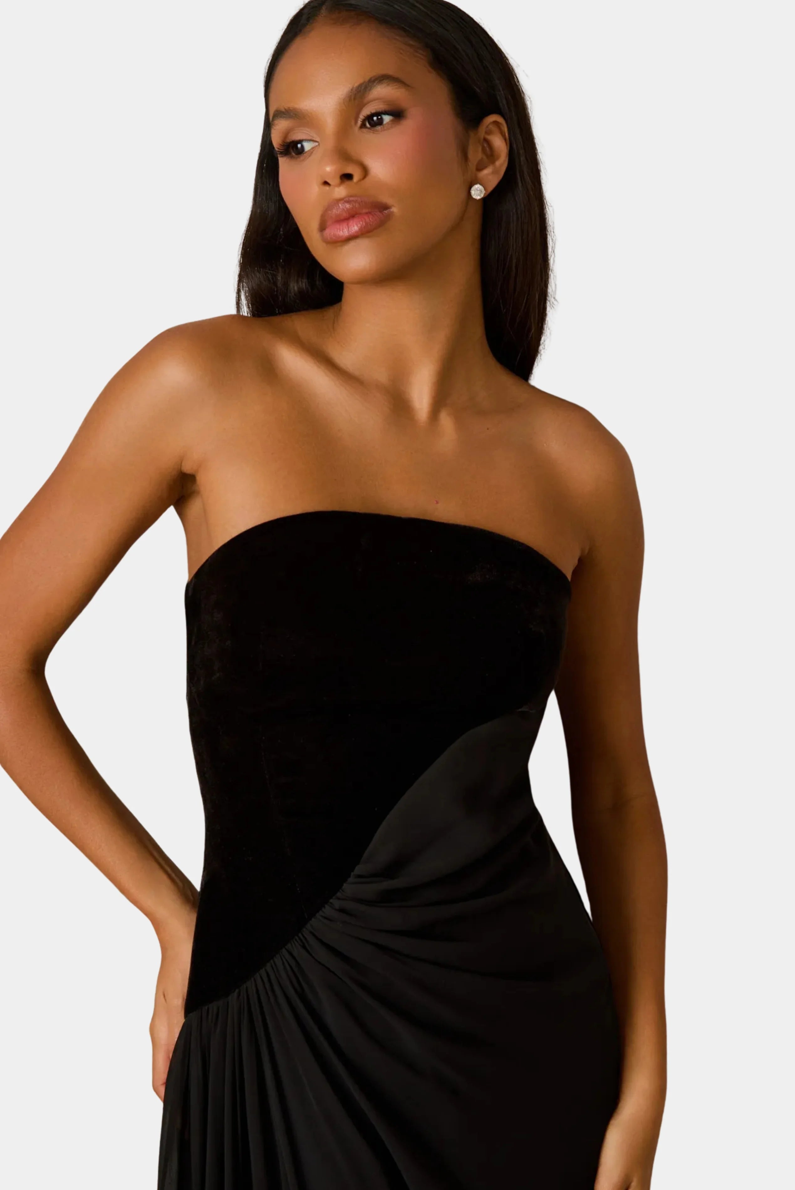 Vestido Longo Maju Veludo