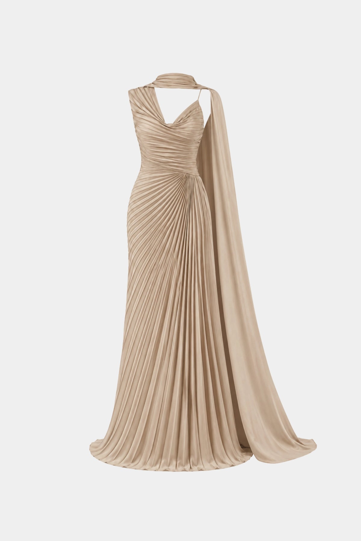 Vestido Longo Cecilia Plissado Fabulous