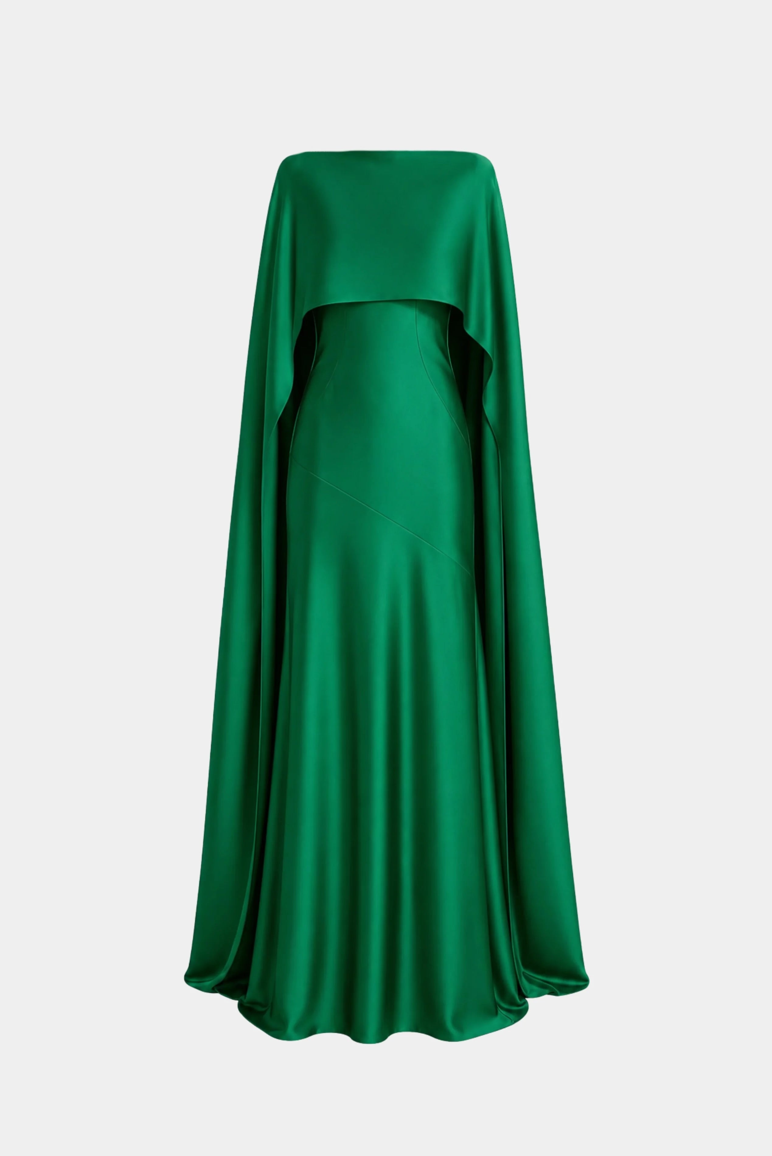 Vestido Longo Clarissa Cetim