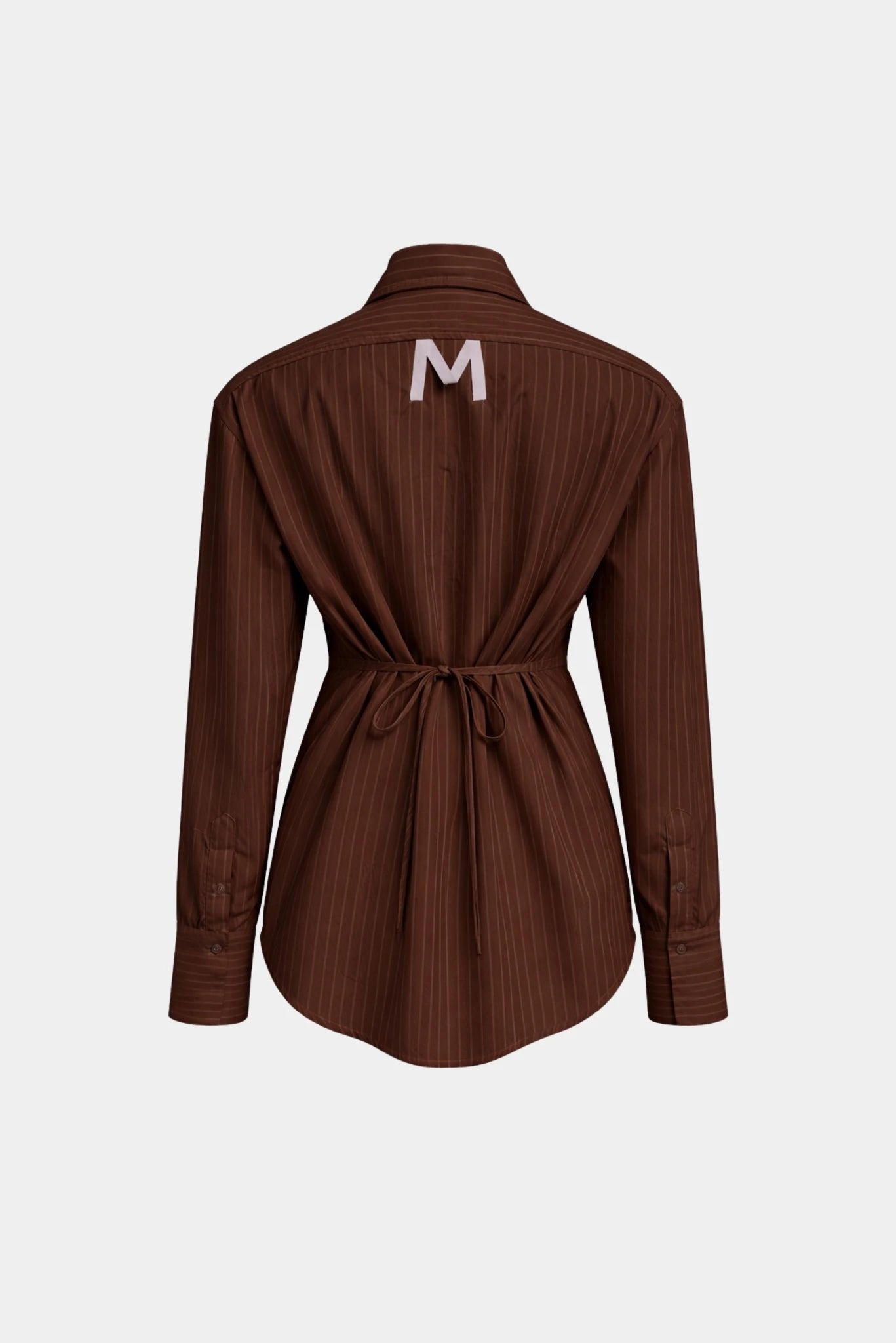 Camisa Listrada em Tricoline Augusta