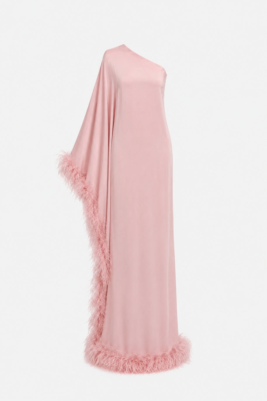 Vestido de Festa Longo Plumas