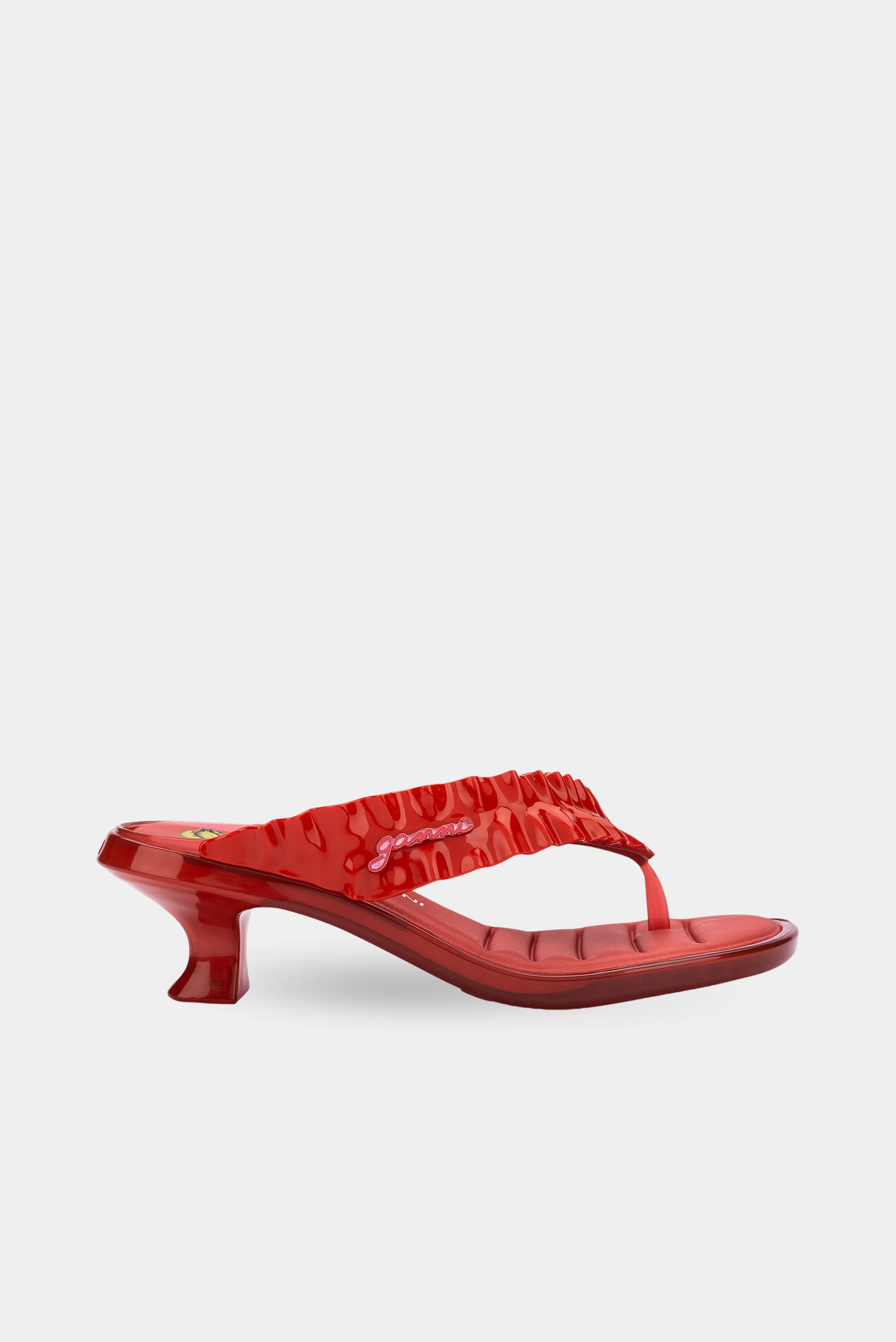 Sandália Melissa + Ganni Thong Kitten Heel 38154