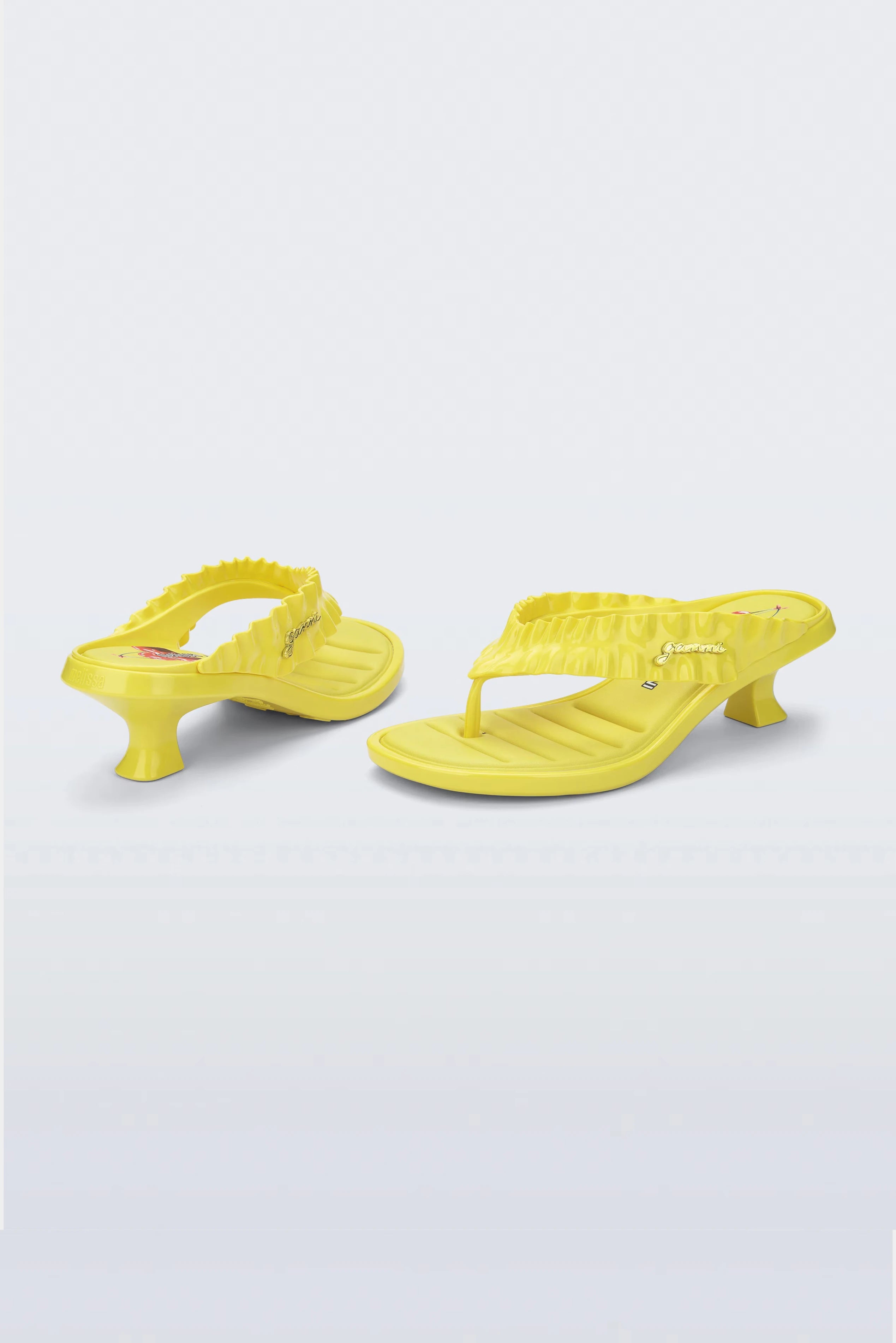 Sandália Melissa + Ganni Thong Kitten Heel 38154