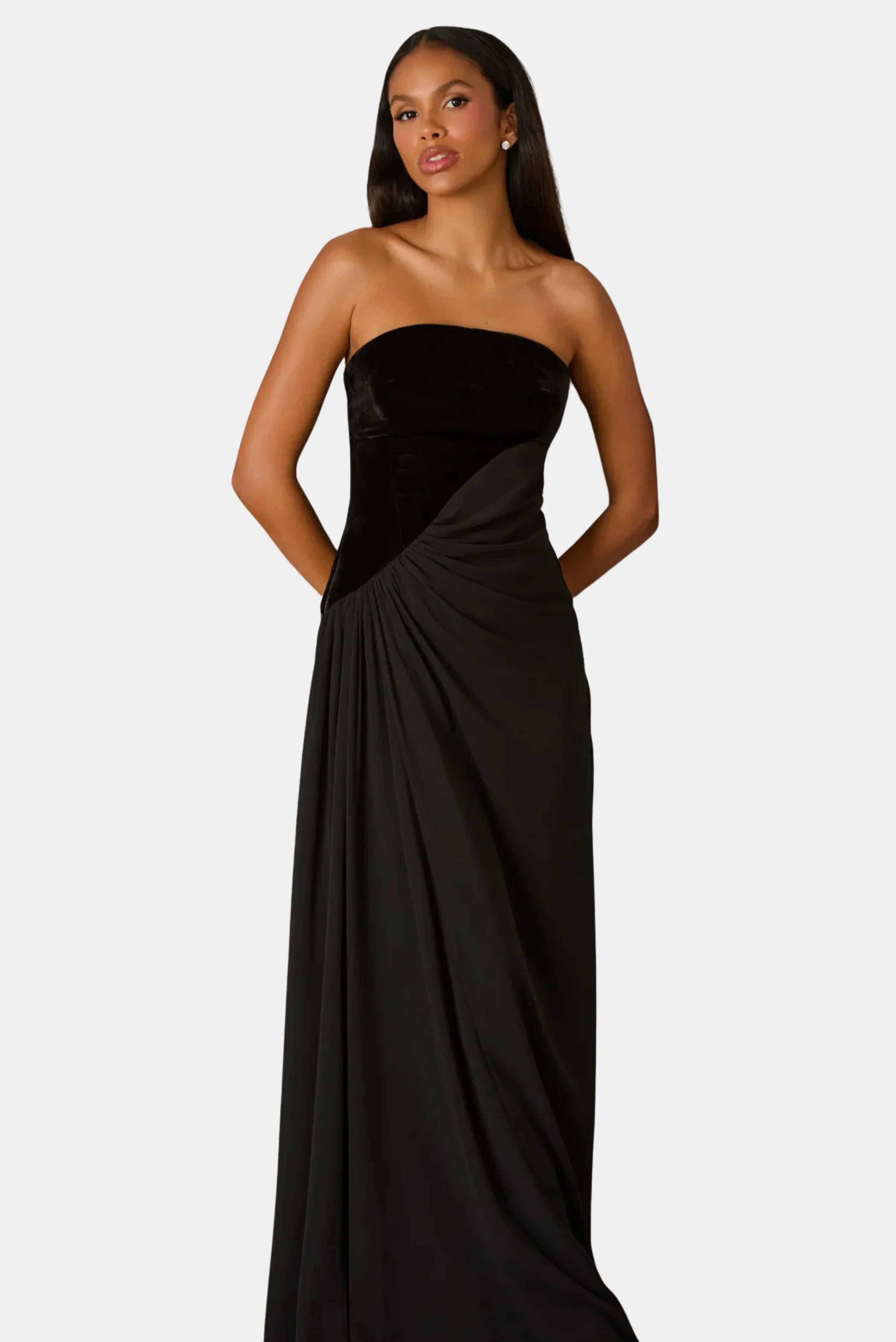 Vestido Longo Maju Veludo