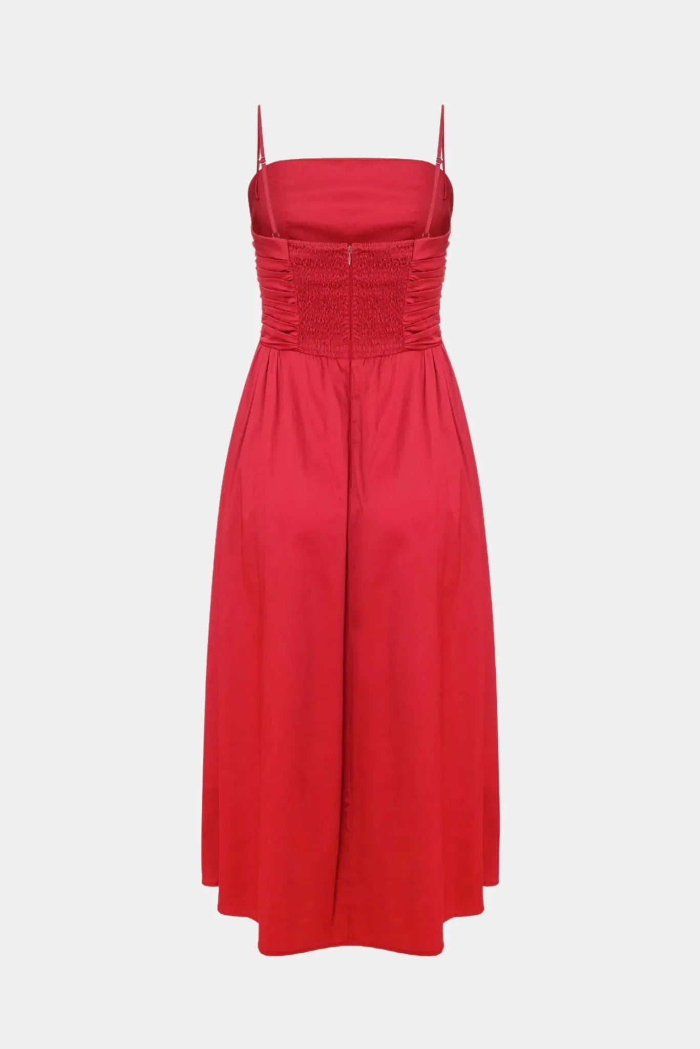 Vestido Midi Drapeado Sophie