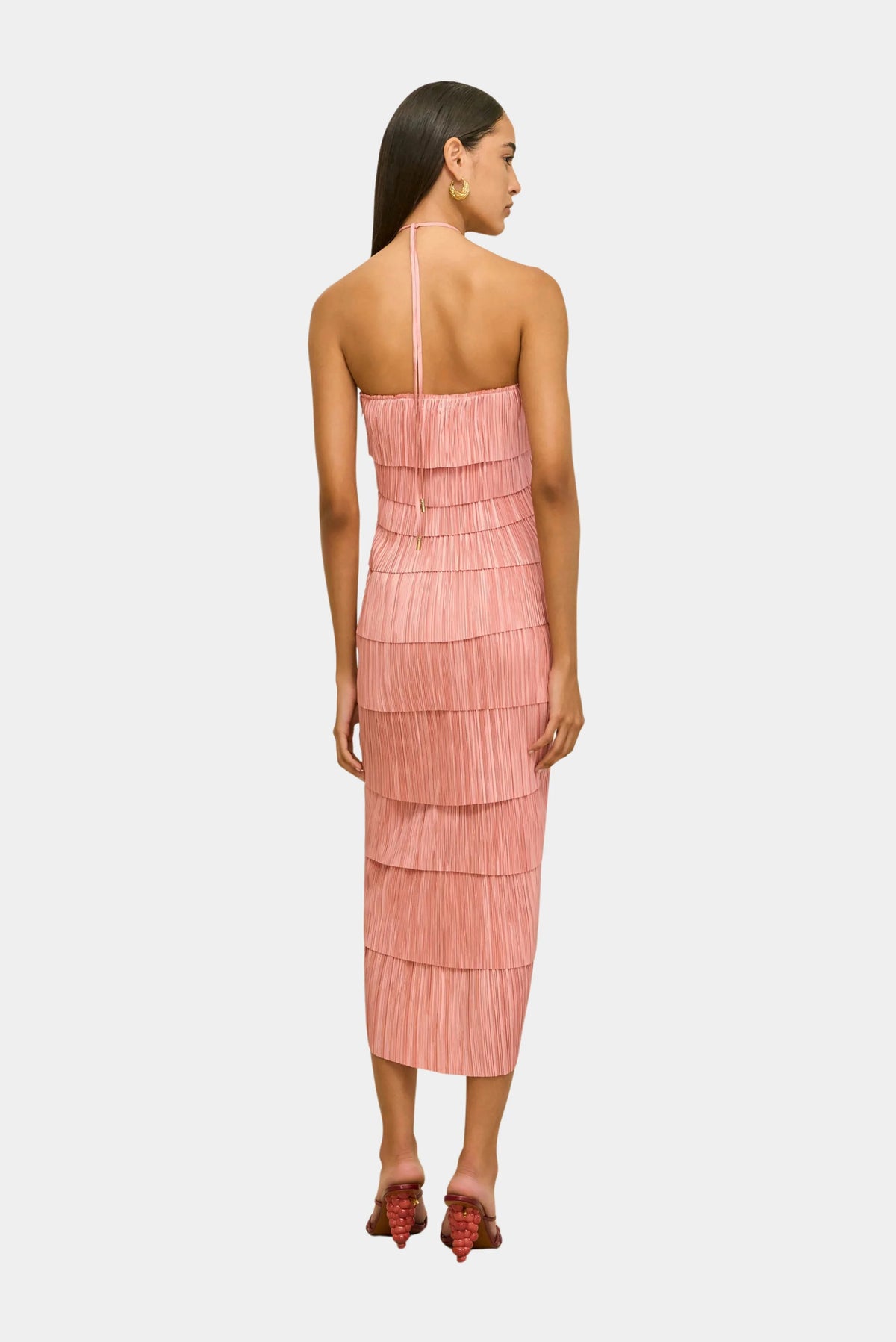 Vestido Patrizia Cult Gaia, detalhe do drapeado