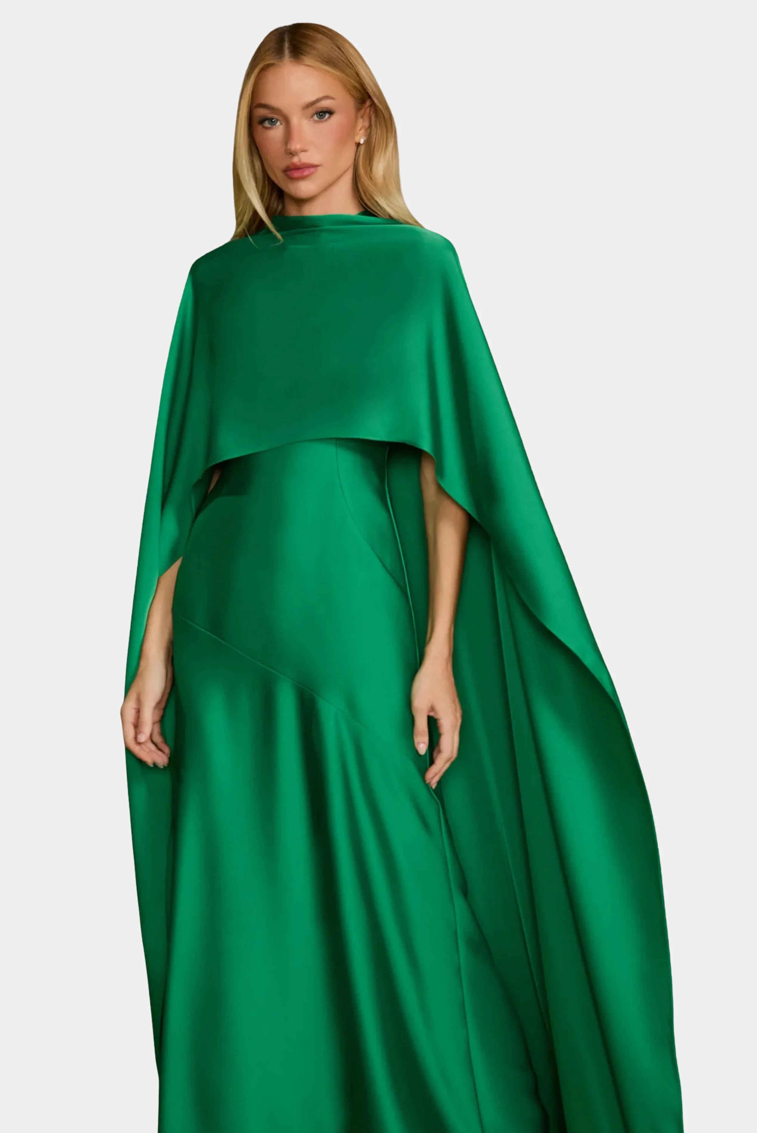 Vestido Longo Clarissa Cetim