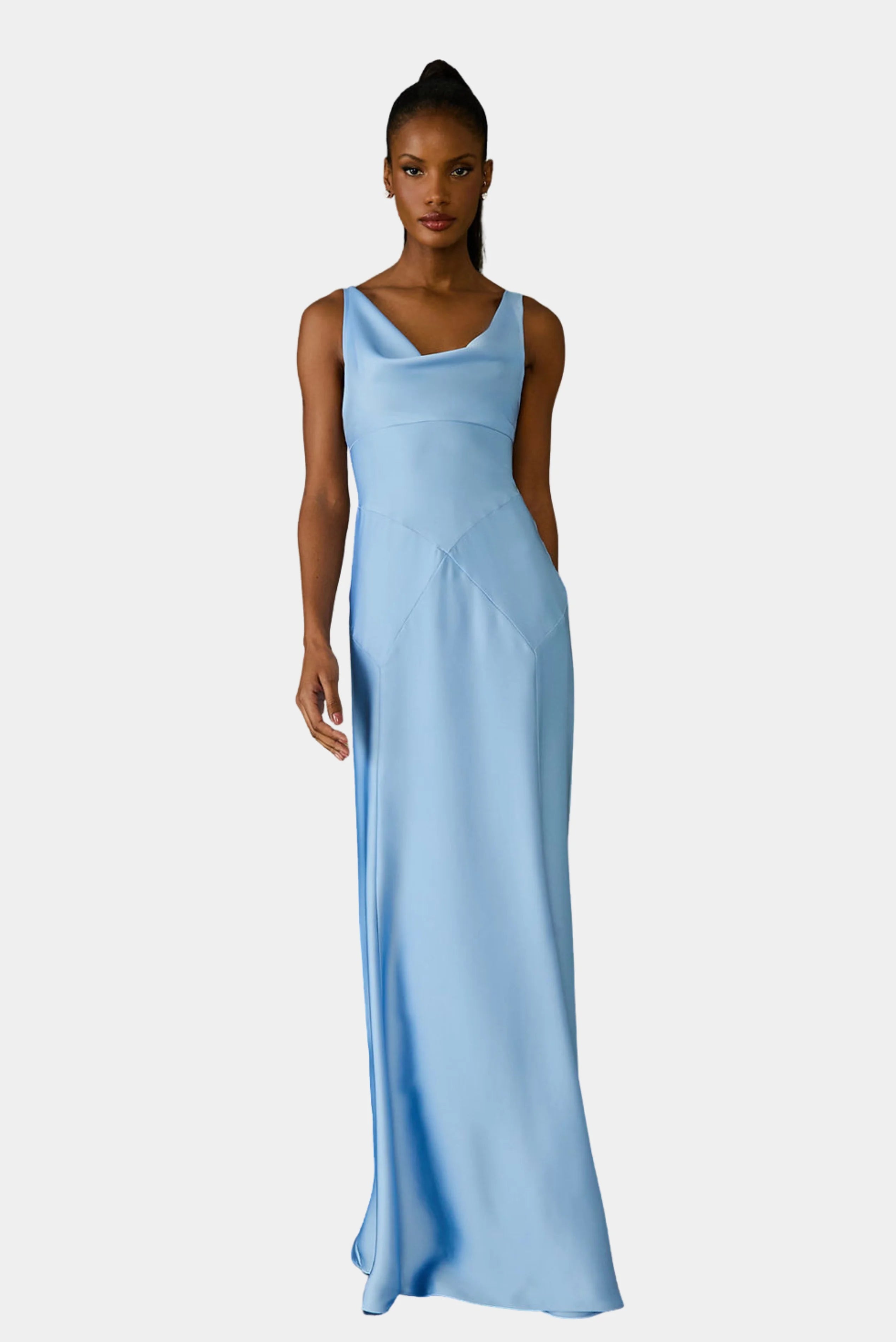 Vestido Longo Anja Recortes