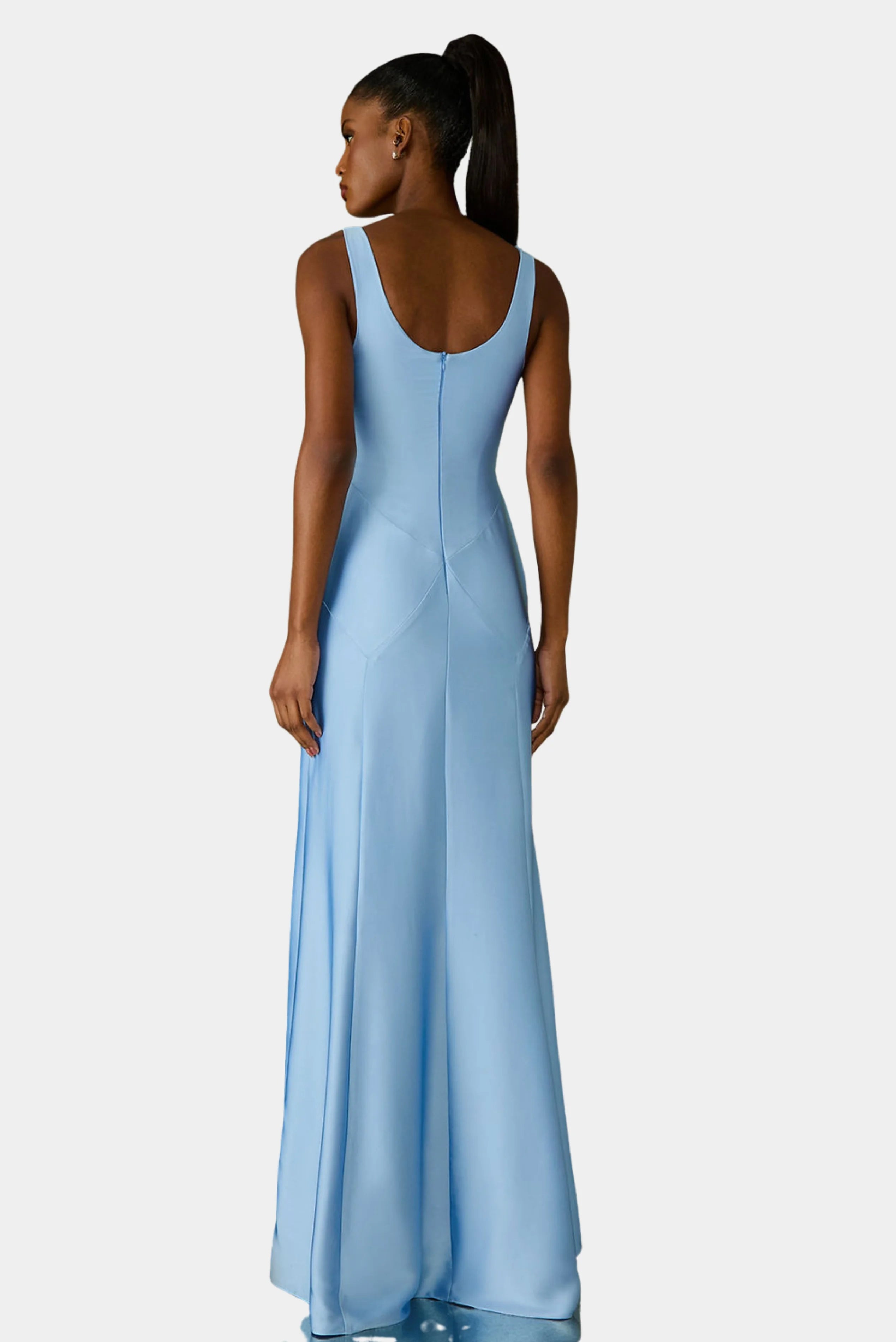Vestido Longo Anja Recortes