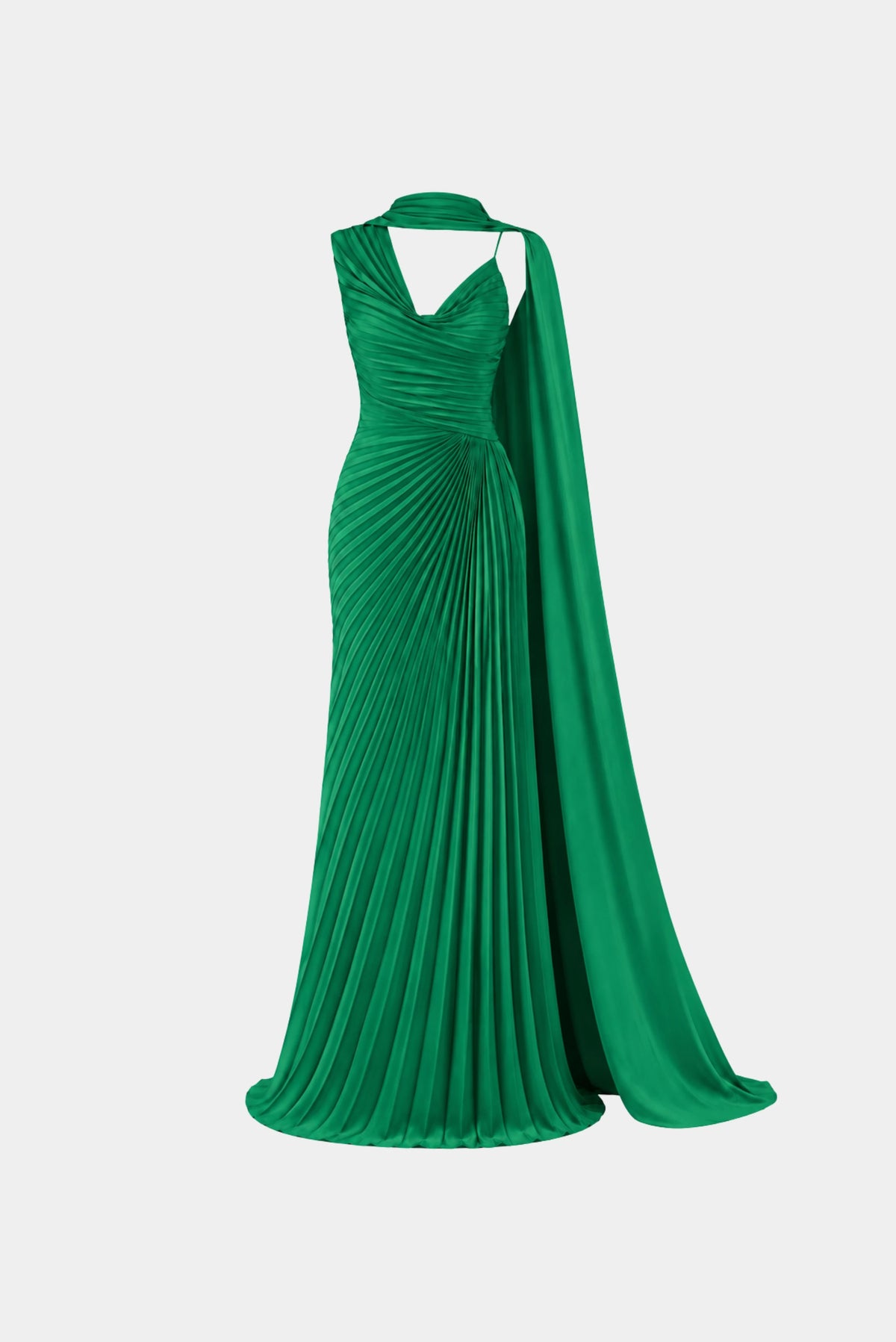 Vestido Longo Cecilia Plissado Fabulous