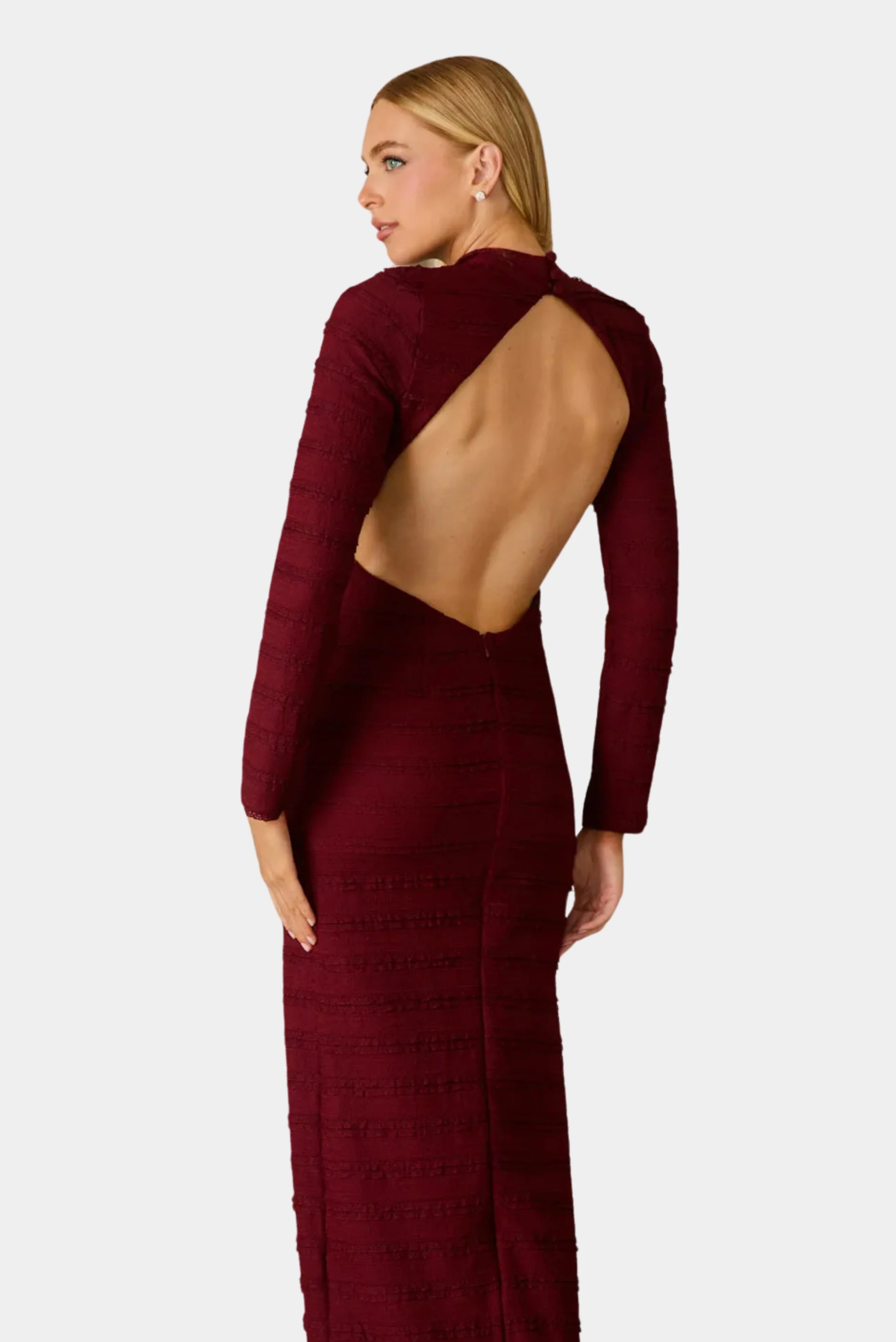 Vestido Longo Zoe Decote Costas