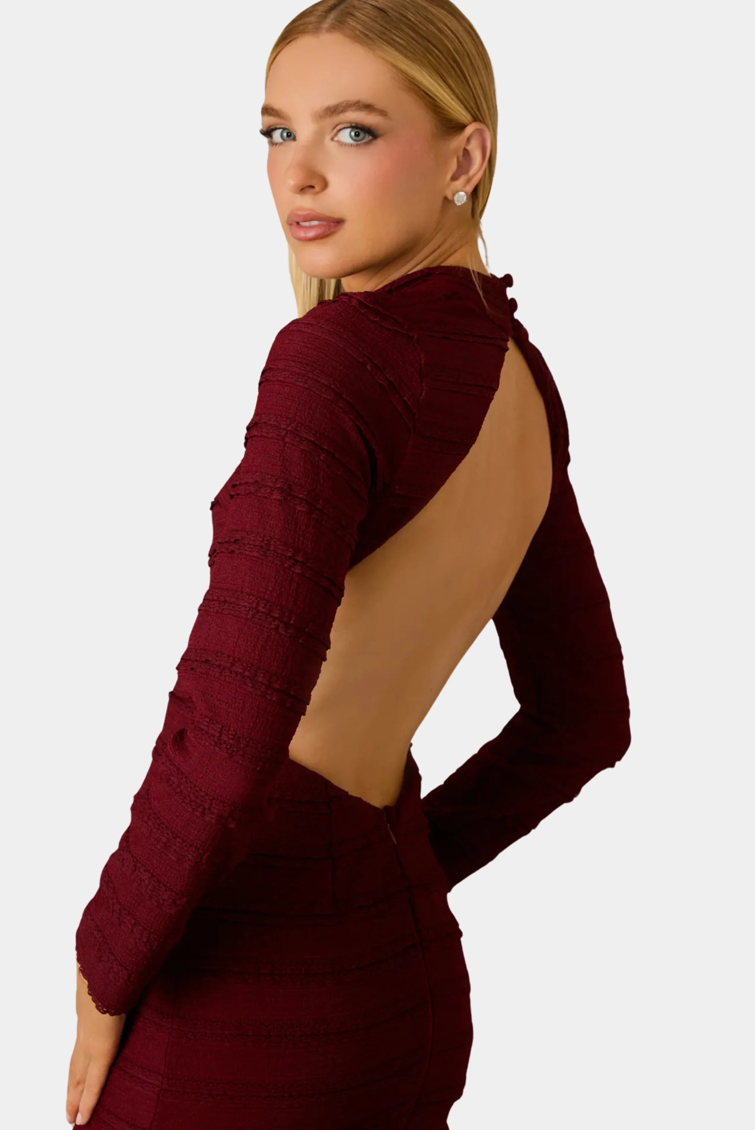 Vestido Longo Zoe Decote Costas