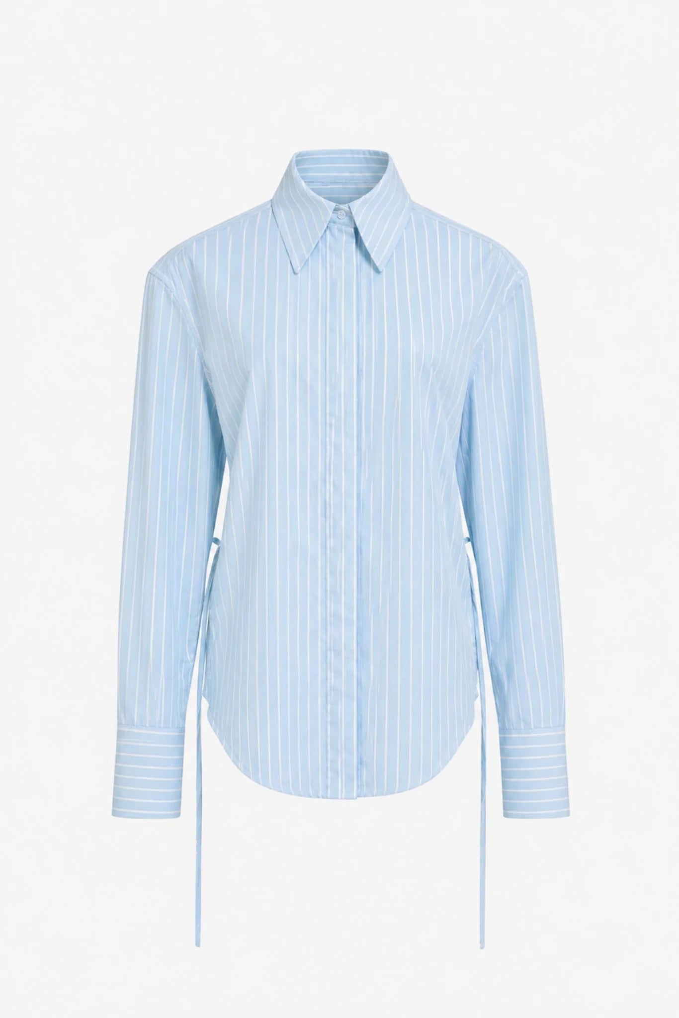 Camisa Listrada em Tricoline Augusta