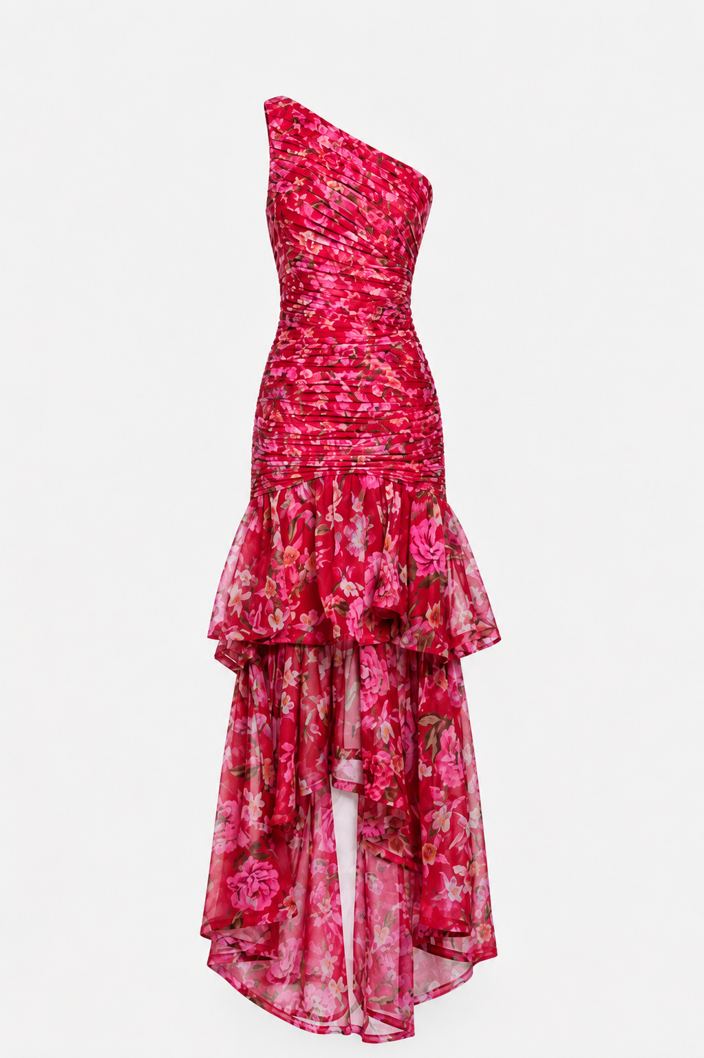 Vestido de Festa Longo Floral
