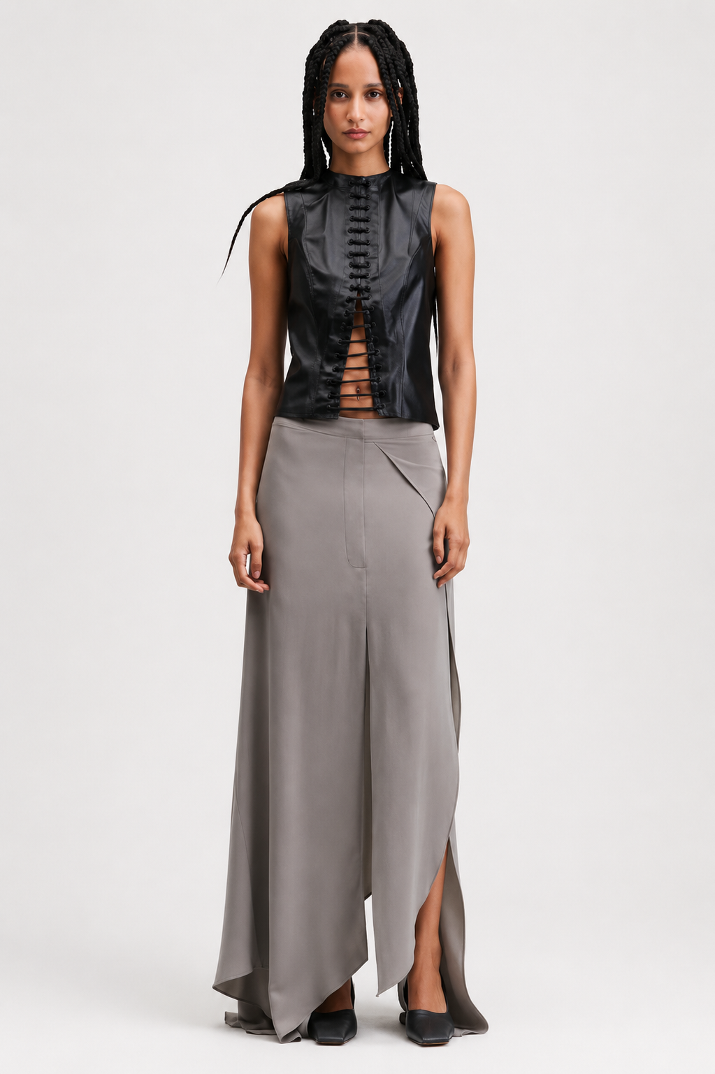 Blusa Couro Sela