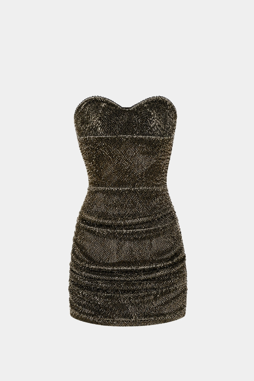 Vestido Curto Izabel Paetê